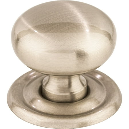 Top Knobs M1315 Victoria 1-1/4" Mushroom Cabinet Knob From The Asbury Collection - Nickel