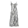 thumbnail image 3 of Generic Women's Summer Maxi Dress Casual V-Neck Sleeveless Bohemian Spaghetti Strap Floral Long Maxi Dress, 3 of 4