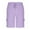Purple, variant on Yievot Cargo Shorts for Men Casual Elastic Waist Drawstring Shorts Breathable Workout Shorts with Pockets