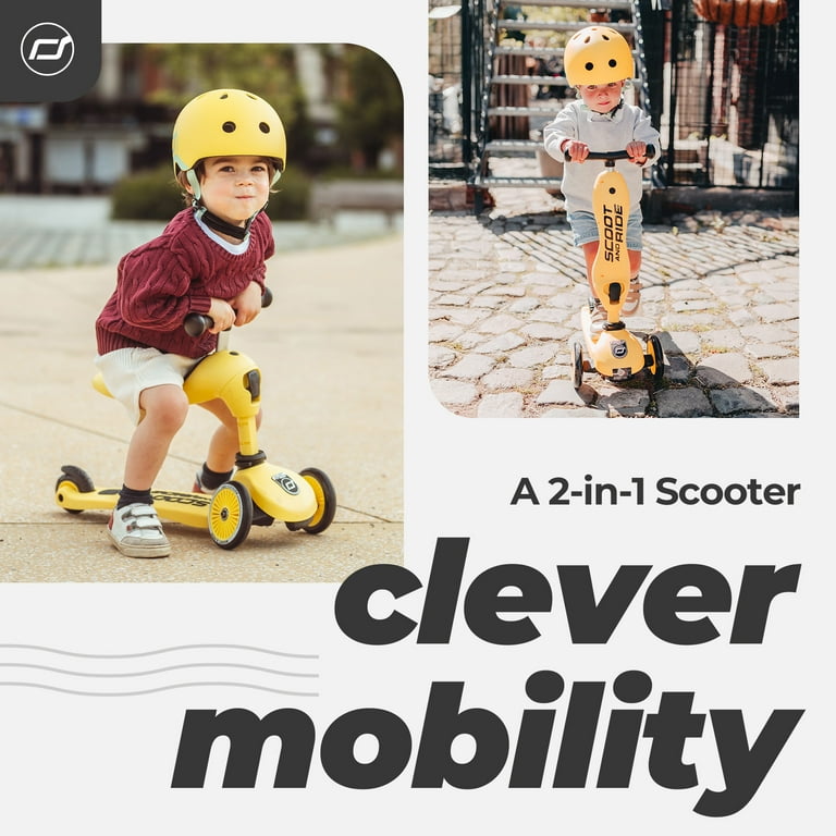 Scoot and Ride, 2-in-1 Ride-On and Stand Scooter, Highwaykick 1