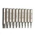 thumbnail image 3 of 10Pcs Set T3-T20 4Mm Metal Torx Head Screwdriver Bit 28Mm Length Tool Accessory, 3 of 8