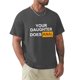 thumbnail image 1 of Camiseta con estampado animal de Your Daughter Does Anal para niños camiseta de gran tamaño con cuello redondo camisetas gráficas para hombres, 1 of 8