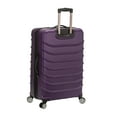 thumbnail image 2 of Rockland 20” Unisex 2-Piece Hardside Spinner Luggage Set, Purple, 2 of 2