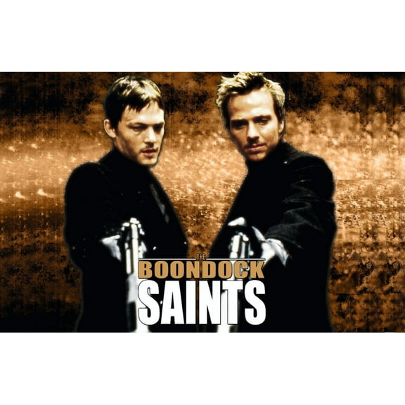 The Boondock Saints Movie Poster Reprint 27Inx40In for any room 27x40 Square Adults Best Posters