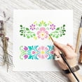 4Pcs 4 Styles PET Hollow Out Drawing Painting Stencils for DIY ...