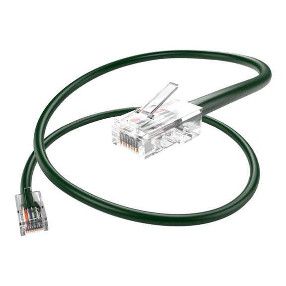 UNC Group - Patch cable - RJ-45 (M) to RJ-45 (M) - 25 ft - UTP - CAT 6 - molded, snagless, stranded - green