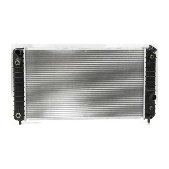 KarParts360 For Oldsmobile Bravada 1996-2001 Radiator | 1-Row Core | Plastic Tank | Aluminum Core | 4.3L V6 Automatic Transmission | w/Transmission Cooler/Engine Oil Cooler | GM3010229
