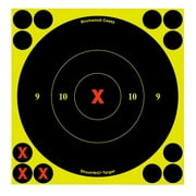 Birchwood Casey 34560 Shoot-N-C X-Bull's-Eye 6" Self-Adhesive Target 60 Pack Black 13 ounces