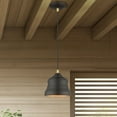thumbnail image 3 of 55901-07-Livex Lighting-Endicott - 1 Light Mini Bell Pendant In Industrial Style-13 Inches Tall and 7 Inches Wide-Bronze/Antique Brass Finish, 3 of 13