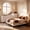 3PCS-White-2, variant on Bedroom Furniture Sets, Asofer White Room Set Includes Queen Bed Frame, 5-Drawer Dresser & 6-Drawer Dresser