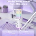 thumbnail image 3 of ONIKUMA Gaming USB Microphone, Noise Cancelling Condenser Mic with Mute, Reverb, Monitoring & Boom Arm for Streaming, Podcast, PC, PS4/PS5, Mac, 3 of 11