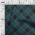thumbnail image 1 of oneOone Silk Tabby Fabric Tartan Check Print Sewing Fabric BTY 42 Inch Wide, 1 of 4