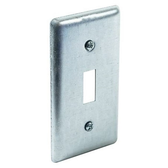 Southwire G19350-UPC Single Utility Toggle Switch Handy Box Cover, 4" x 2-1/8"