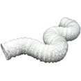 thumbnail image 1 of 1309 4 in. x 8 ft. White Vinyl Vent Hose, 1 of 1