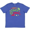 thumbnail image 3 of Inktastic Happy Cinco De Mayo with Lime and Red Pepper Youth T-Shirt, 3 of 5