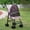 Pink, variant on Pet Stroller for Small Dogs and Cats, Capacity up to 33 lb, Gravity-Fold Design,Pink