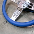 thumbnail image 5 of 14" Polished Blue 1/2 Wrap Steering Wheel w/ Horn Button 5-Hole", 5 of 5
