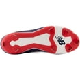 thumbnail image 3 of New Balance Men's Fresh Foam X 3000V6 Low Metal Baseball Cleats Red/White/Blue Medium 7.5, 3 of 6