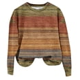 thumbnail image 4 of Amzcrzy Sweat-Shirt pour Femmes Mode Décontractée Manches Longues Col Rond Chandail en Molleton pour Dames avec Poche Blouse Manches Longues pour Femmes Chandail Chandail en Molleton Col Rond Chandail en Molleton pour Femmes L, 4 of 4