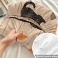 thumbnail image 4 of King Size Fitted Sheet Set - Halloween 3 Piece Bedding Sets 16" Deep Pocket Fitted Sheet with 2 Pillowcases, Funny Ghost Black CAt Pumpkins Spi-der Wood Brushed Microfiber Hotel Luxury Bed Sheets, 4 of 9