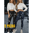 thumbnail image 3 of Set De 2 Legging Mujer Unitalla Mallones Leggins Mallas Térmicas Mayon, 3 of 5