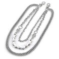 thumbnail image 5 of Pants Chain Fashion Hip Hop Gothic Punk Trousers Chain Jeans Wallet Chain for Men Silver, 5 of 5