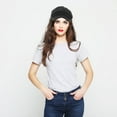 thumbnail image 4 of WHAMVOX Sombrero Beret Negro Transpirable Para Mujer Para Ocio Y Protección Solar, 4 of 8