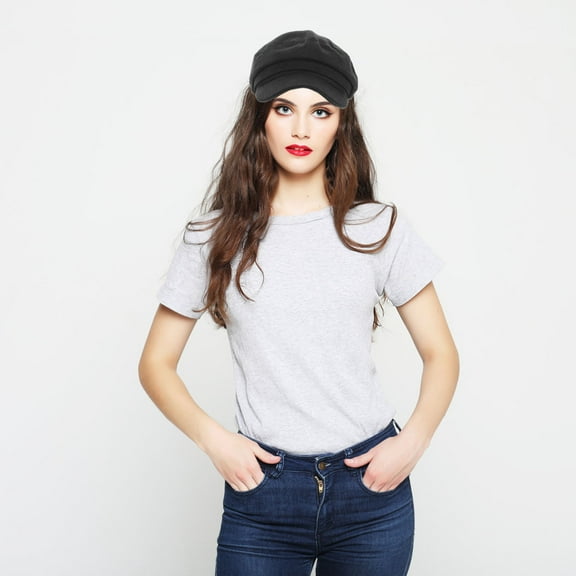 LIFKOME Women Classic French Beret Stylish Hat For Ladies Cozy Painter Beret Decor Retro Painter Beret Women Beret Hat Comfortable Cap