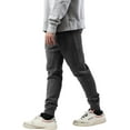 thumbnail image 3 of Ma Croix Men's Premium Slim Fit Fleece Jogger Sweatpants with Elastic Bottom, 3 of 8