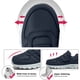 thumbnail image 3 of Zapatos para diabéticos azules para hombres de ancho extra ancho, zapatos para pies hinchados para neuropatía, alivio del dolor diabético con velcro en la solapa superior, 3 of 7