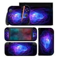 thumbnail image 3 of KIPLINK Nintendo Switch 2 Skin Decal – Full Body Vinyl Cover, Anti-Scratch & Waterproof, Bubble-Free Installation, Starry & Gradient Designs, 3 of 20
