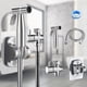 thumbnail image 4 of Pistola Pulverizadora Para Inodoro Inodoro portátil Bidet Inodoro Pulverizador Accesorios Baño universal para el hogar (F) Ndcxsfigh Libre de BPA, 4 of 6
