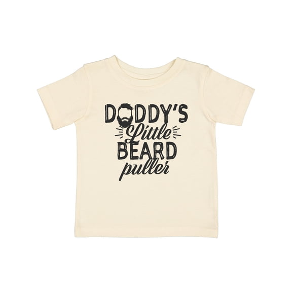 Inktastic Daddys Little Beard Puller Boys or Girls Baby T-Shirt