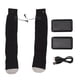 thumbnail image 5 of Calcetines eléctricos calentados de algodón puro 3 modos de ajuste USB recargable hombres mujeres calcetines con batería para invierno, 5 of 14