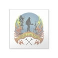 thumbnail image 1 of CafePress - Wildland Firefighter (Hold Square Sticker 3 X 3 - Square Sticker 3" x 3", 1 of 1