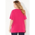 thumbnail image 3 of Catherines Women's Plus Size Suprema Sweetheart Tee, 3 of 6