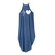 thumbnail image 5 of Vestido HUOGUO de mezclilla sin mangas con cuello halter para mujer, talla grande, 5 of 5