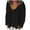 Black, variant on Scyoekwg Fall Clothes for Women Long Sleeve Shirts for Women Scoop Neck Tunic Tops Solid Color Long Sleeve Blouses Loose Fit Lightweight Casual Pullover 2025 Fashion Black XXL