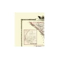 thumbnail image 3 of Historic County Map - Calhoun County Illinois - Warner 1876 - 23 x 26.59 - Vintage Wall Art, 3 of 5