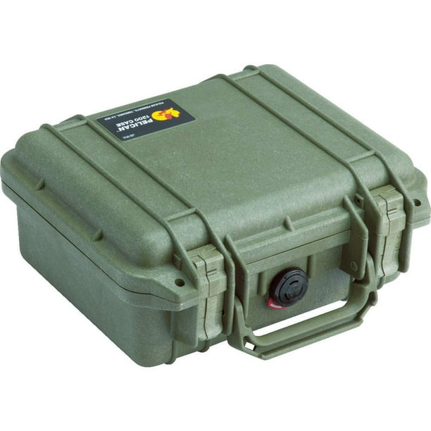 Funda Pelican 1200 con tela de neopreno Foam OD Green