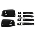 thumbnail image 1 of Car Outside Door Handle Trim, Car Rearview Mirror Housing Perfect Match 10PCS High Accuracy  For Vehicle, 1 of 8