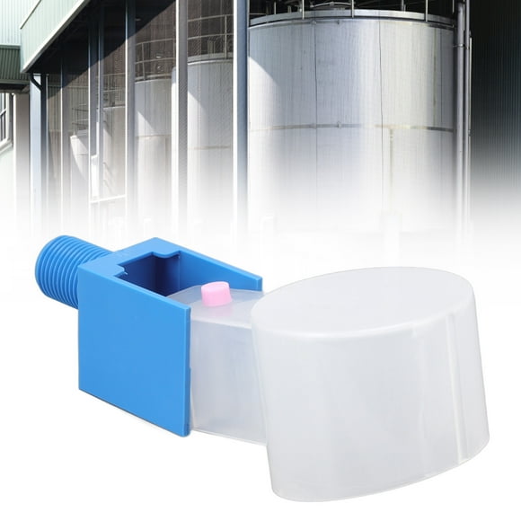 Water Level Control Valve Abs Controller Float Valve External Thread G1/2 Automatic Float Control Tank Tool for Water Tank Pool Livestock Troughs Upper Intake
