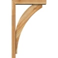 thumbnail image 3 of Ekena Millwork 4"W x 18"D x 30"H Thorton Block Rough Sawn Bracket w/ Offset Brace, Western Red Cedar, 3 of 25