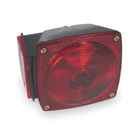 GROTE 52302 Utility Trailer Light,RH,Red (Best Utility Trailer Lights)