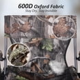 thumbnail image 2 of REDCAMP 360° Swivel Hunting Chair with Adjustable Feet for Ground Blinds,Portable Folding Camo Camping Chair with Hard Arms for Adults Hunting Fishing, 2 of 9
