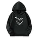 thumbnail image 3 of Sudaderas con capucha para niños y niñas, sudaderas casuales de manga larga, lindas sudaderas de gran tamaño con bolsillo de polar, chaquetas para niñas, 3 of 4