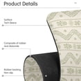 thumbnail image 4 of Yayeee Faucet Mat for Kitchen Sink 14.7" Diatomite Long Splash Guard Pad, Green Floral Stripe Pattern, 4 of 7