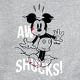 thumbnail image 3 of Disney - Mickey & Friends - Aw Shucks - Mickey Solo - Men's Crew Neck Fleece Pullover, 3 of 5