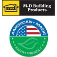 thumbnail image 2 of M-D Building Products 2733 M-D 0 High Density Closed Cell Self-Adhesive Foam Tape, 17 Ft L X 3/8 in W 3/16 in T, PVC, 1 Pack, White, 2 of 4