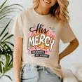 thumbnail image 4 of His Mercy Rewrote My Story Christian Faith Art Shirt, Thanksgiving Shirt,Turkey Tee, Holiday Gift, Happy Thanksgiving Tshirt, Turkey Day, Family Gobble ,Pumpkin Season, 4 of 5